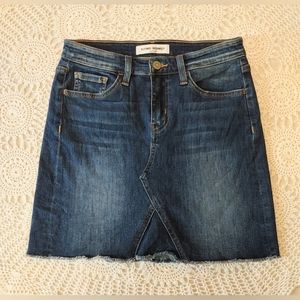 Flying Monkey Blue Denim Mini Skirt